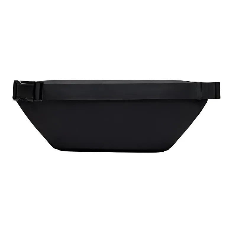 Anta Life Collection Fabric One Shoulder Crossbody Bag, Sling Bag Regular Unisex Black-1