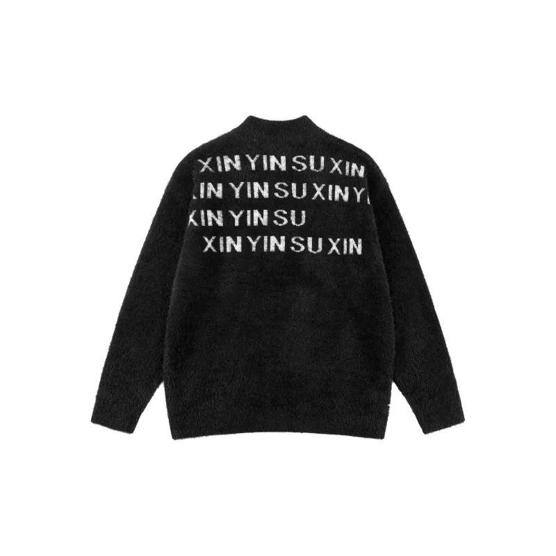 XINYINSU 24FW Sweater Unisex Black-1