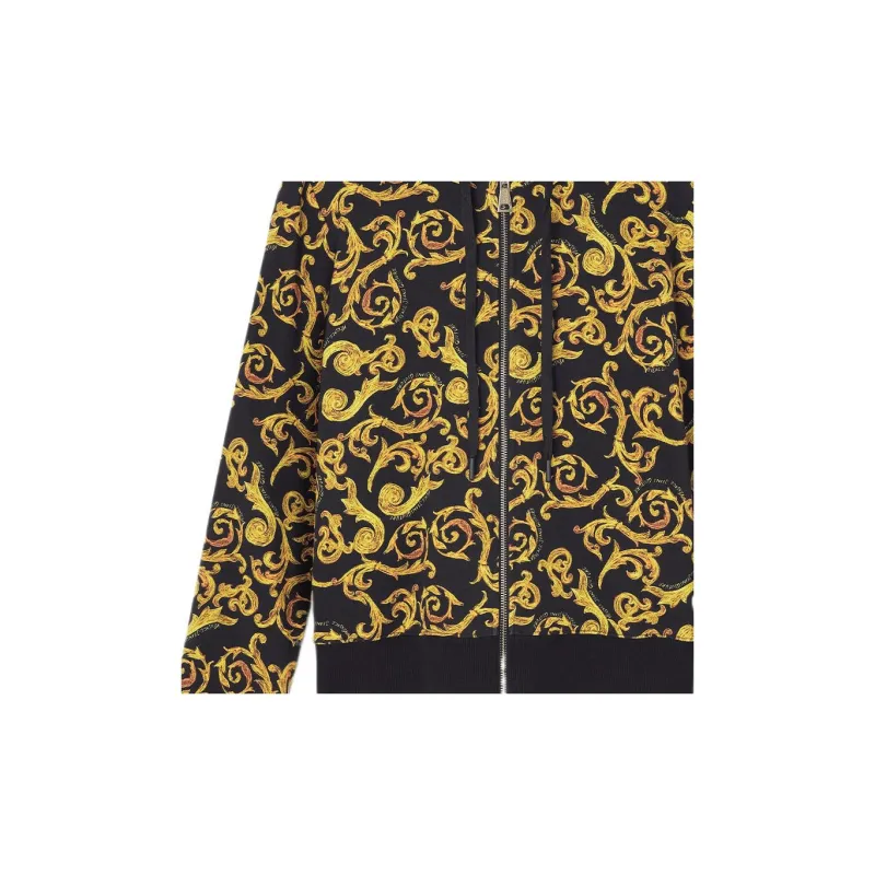 VERSACE JEANS COUTURE Sweatshirts Women's Black Gold-4