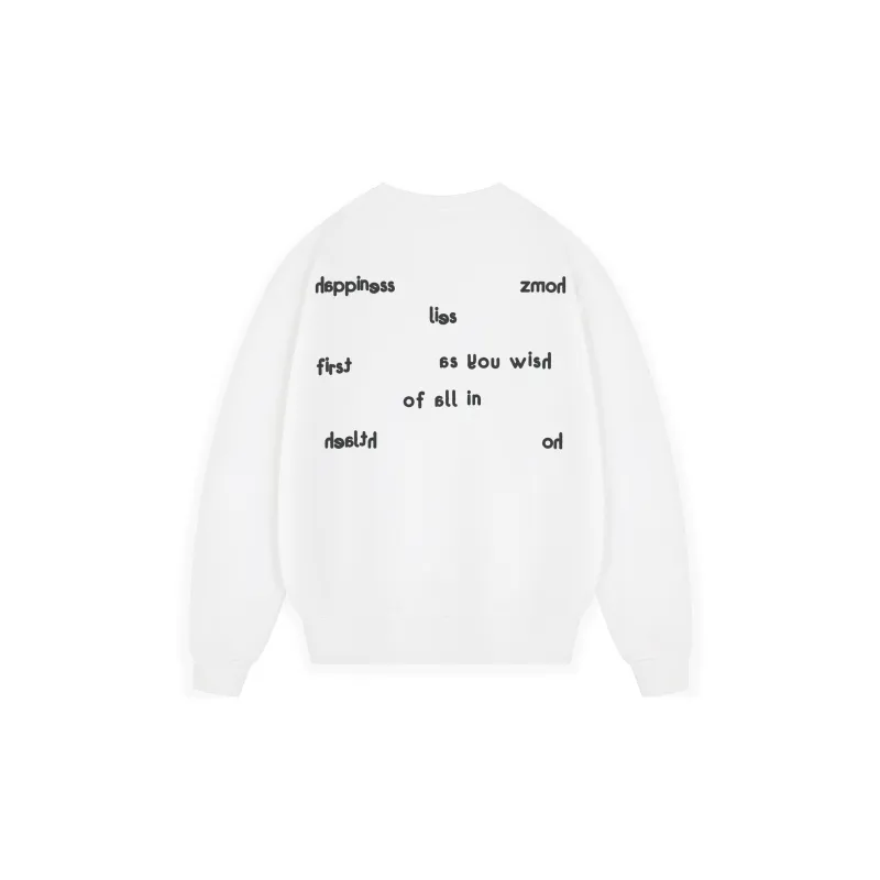 ZMOH Crewneck Sweatshirt Unisex Couple's-5