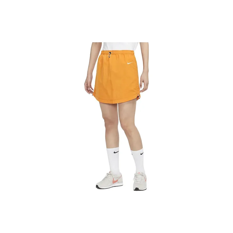 Nike Casual Short Skirts Women's Yellow-3