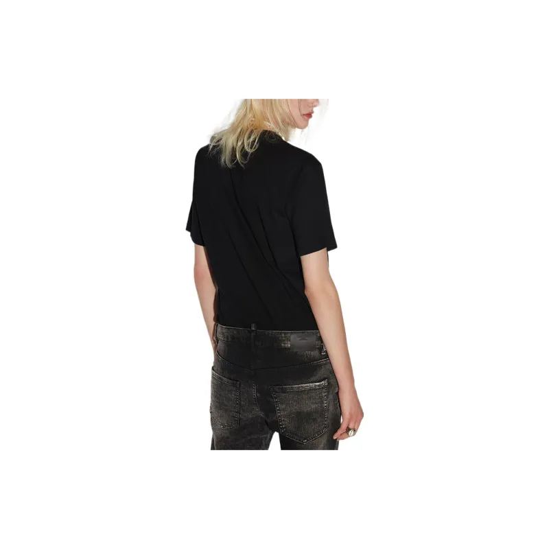 DSQUARED 2 Printed Crewneck T Shirt-3