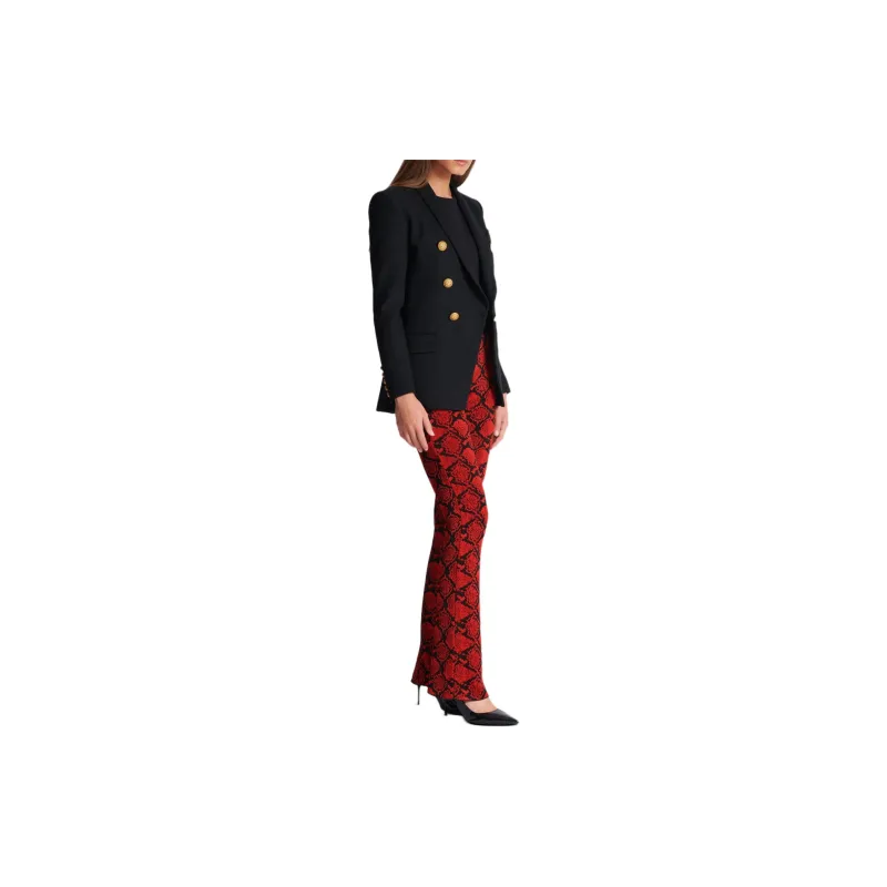 BALMAIN Double breasted Wool Blazer-4