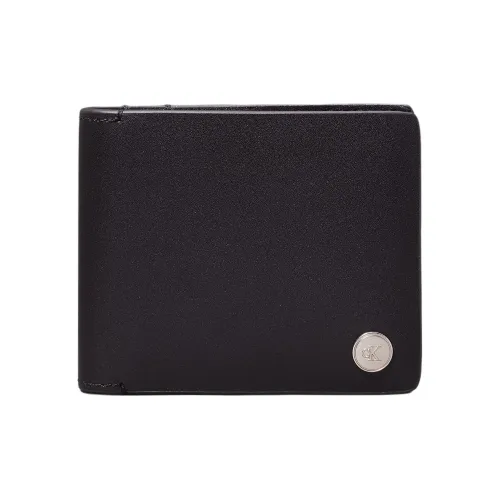 CALVIN YM0YM00313 Leather Wallet Men's Black