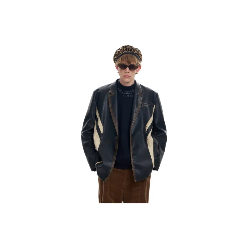 BJHG Jackets Coats Unisex Vintage Black-2