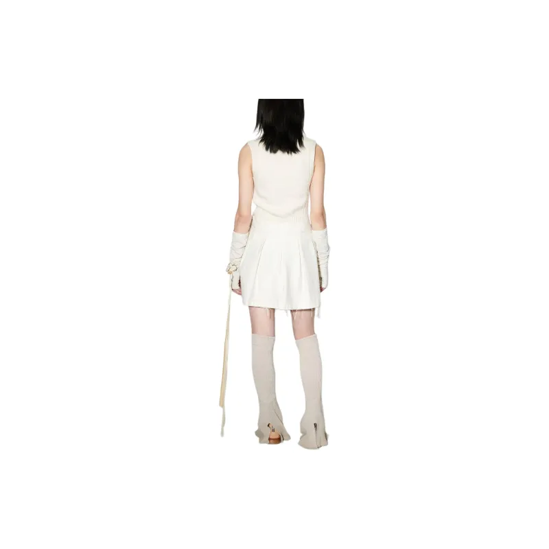 OUR LEGACY Object Pleated Mini Skirt-1