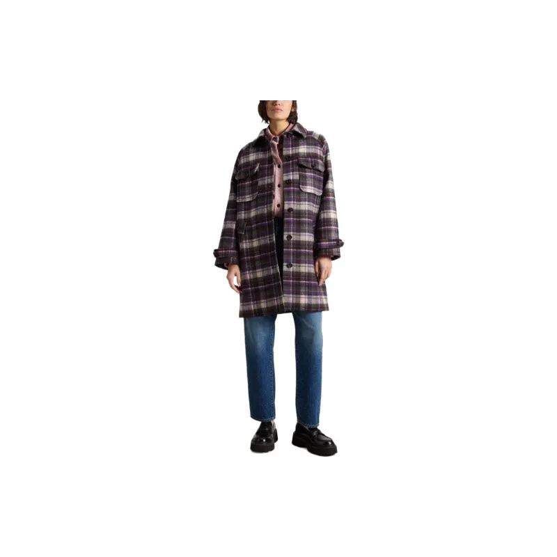 WOOLRICH Check Pattern Buttoned Over Shirt-1