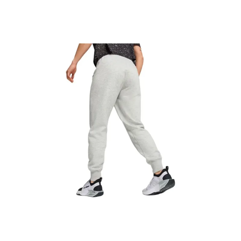 PUMA Train Favorite Knitted Sports Pants Women's Light Gray-3