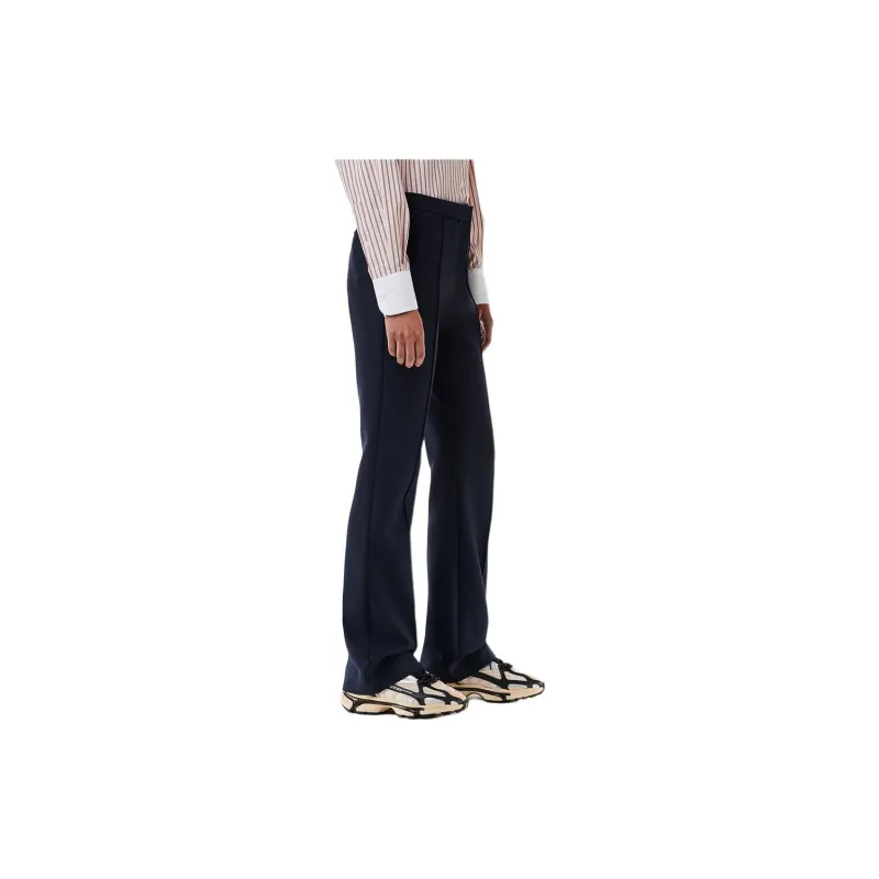 LACOSTE Casual Pants Women's Navy Blue-2