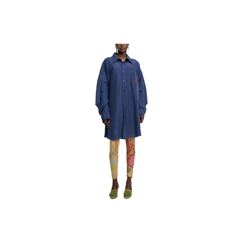 Vivienne Westwood SS24 Shirt Women's Stone Blue-2