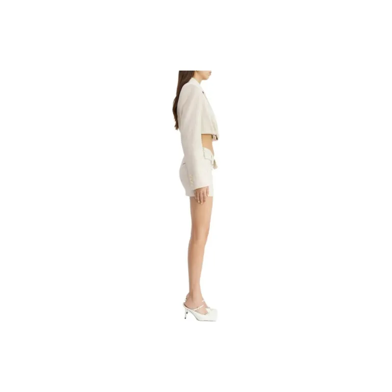 Jacquemus La Veste Bahia Courte 'Light Beige'-4