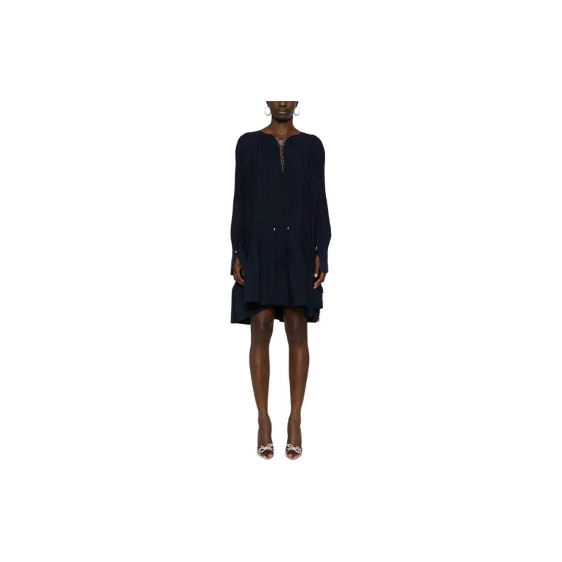 Lanvin Pleated Midi Dress-1