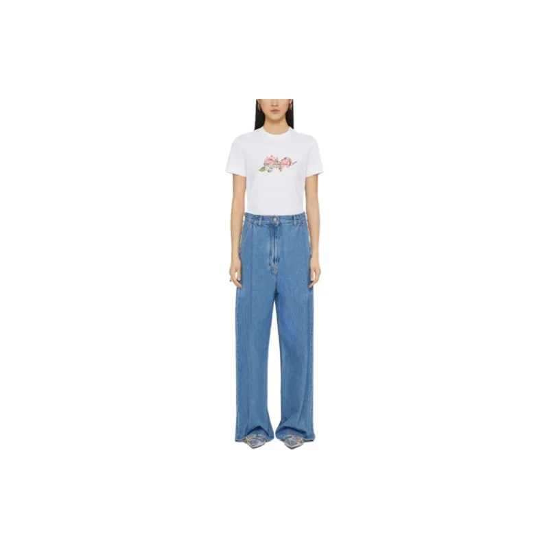 Givenchy 4G Lace Cotton T shirt-1