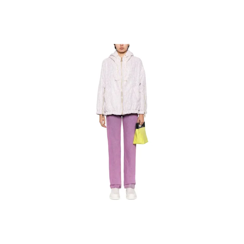KHRISJOY Sequinned Tweed Windreaker-1