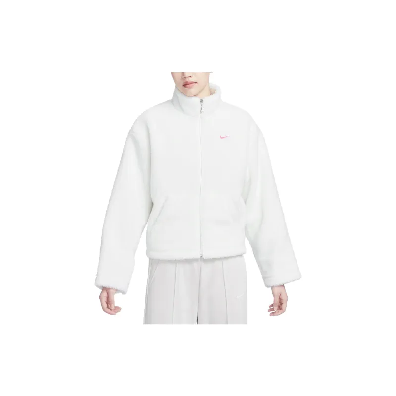 Nike Velvet feel Coat Women's Sail White-3