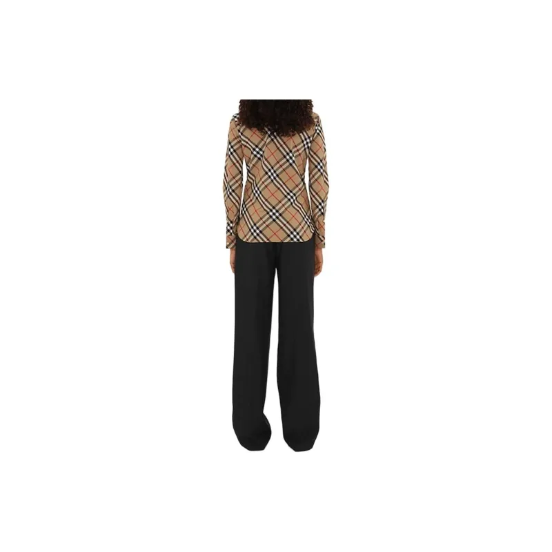 Burberry Long Sleeved Checked Shirt-3