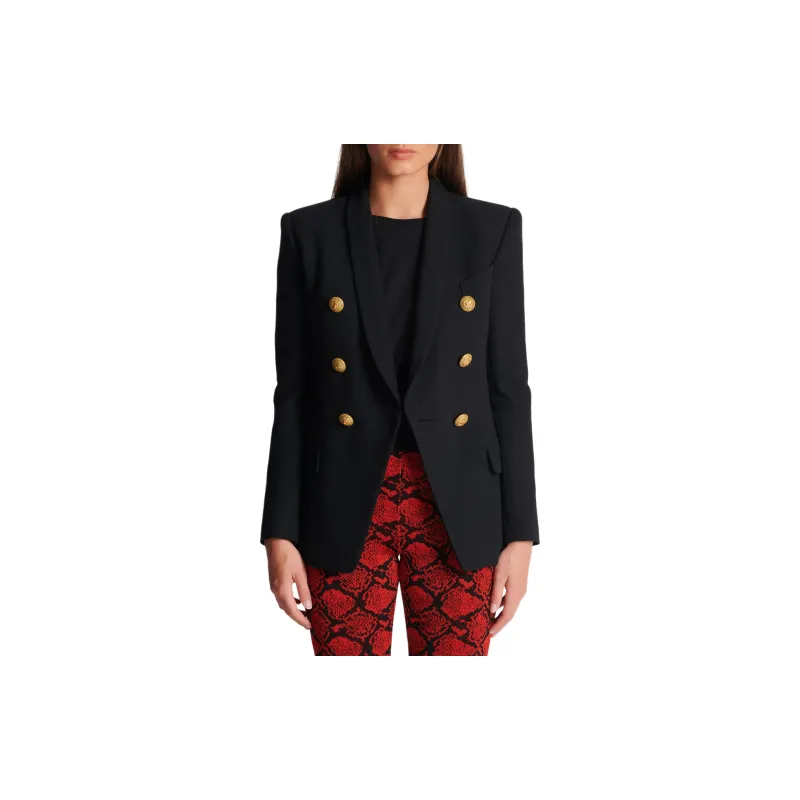 BALMAIN Double breasted Wool Blazer-2