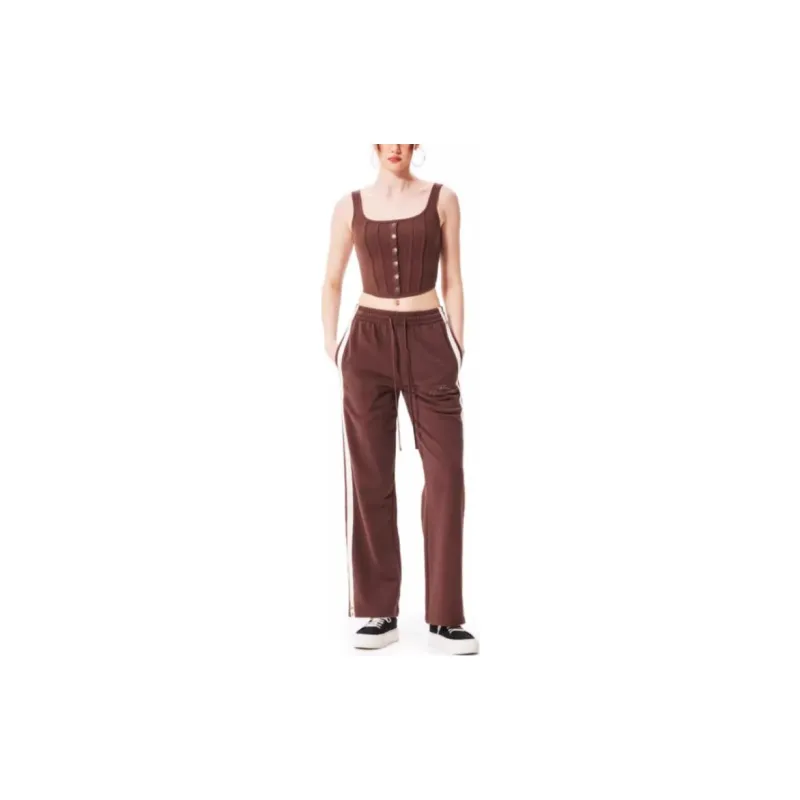 Ed Hardy FW24 Tank Tops Women's Ice Mocha Brown-2