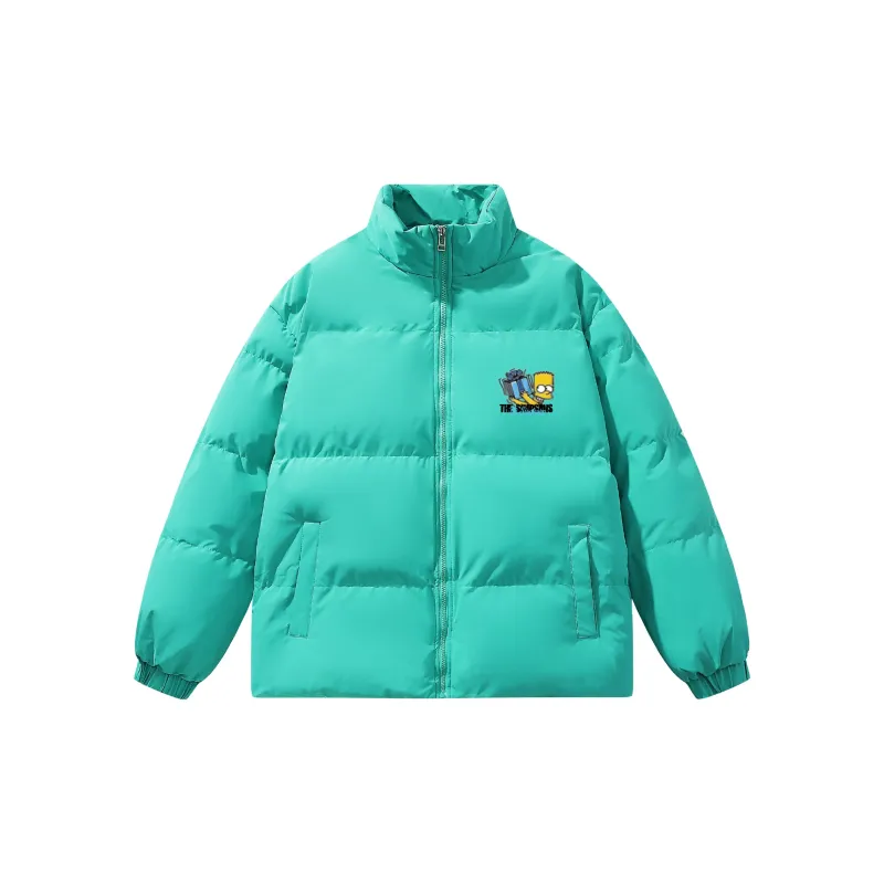 The Simpsons Puffer Jacket Unisex-36