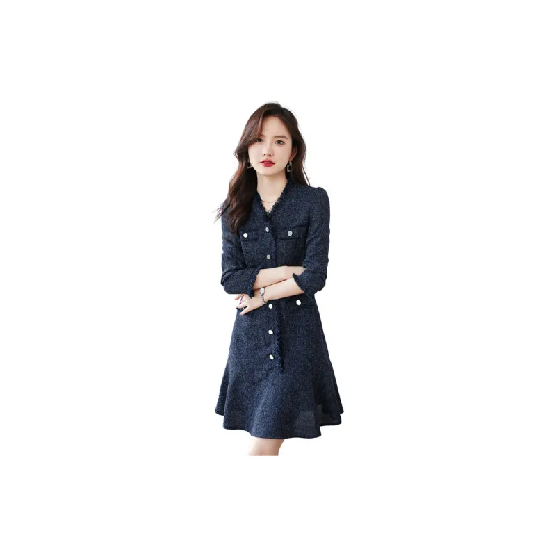 Still Quiet Long Sleeved Dress Women's-5