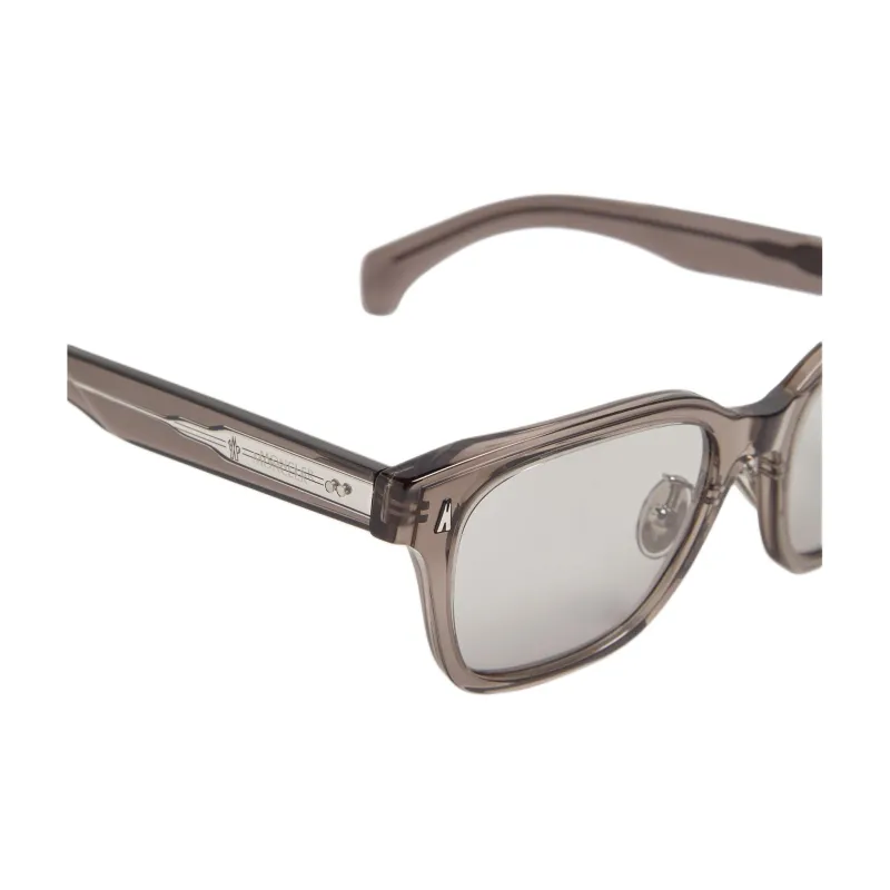 Moncler Acetate Square Sunglasses Unisex Light Gray-2