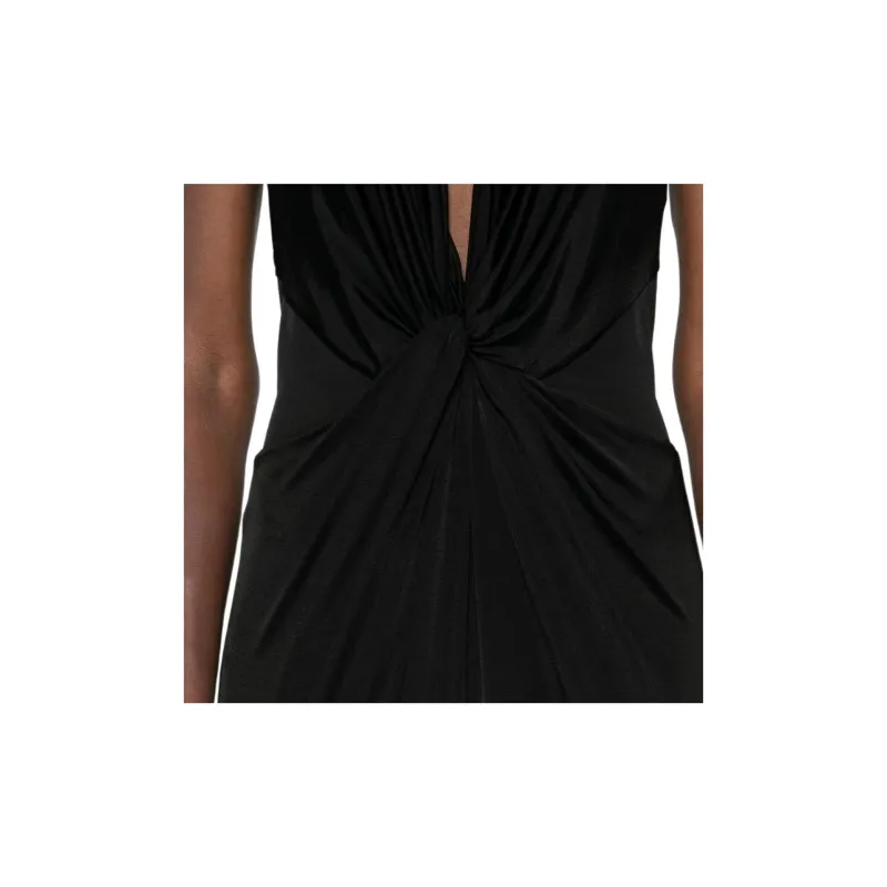 TOM FORD Halterneck Sheer Maxi Dress-2