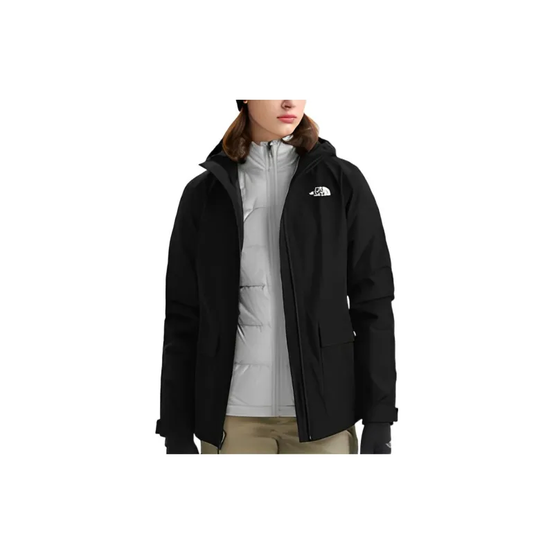 THE NORTH FACE City Outdoor Collection Windbreaker Jackets Women's Black-1