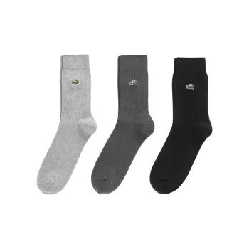 LACOSTE Mid-Calf Socks Men's 3 Pack