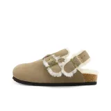 Khaki-Fleece-Lined