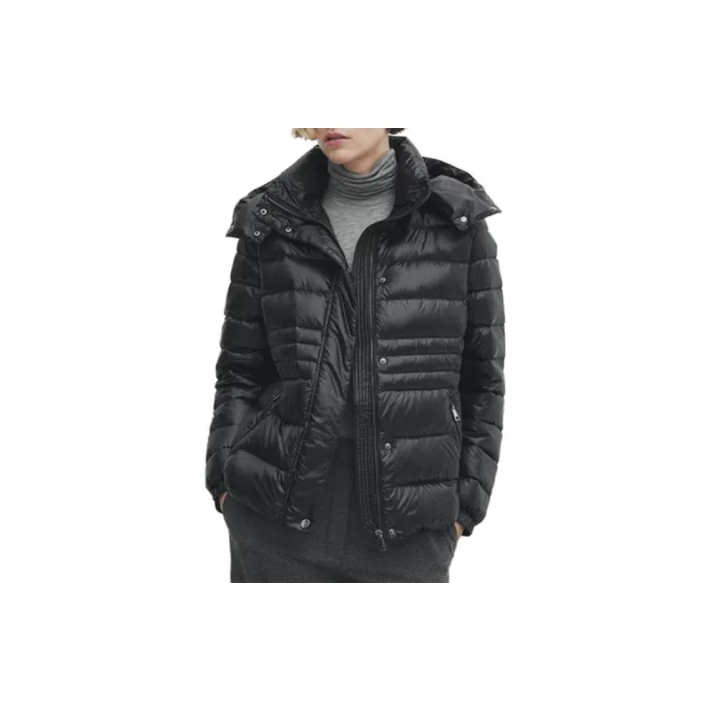 Massimo Dutti Down Jackets Women's Black-2