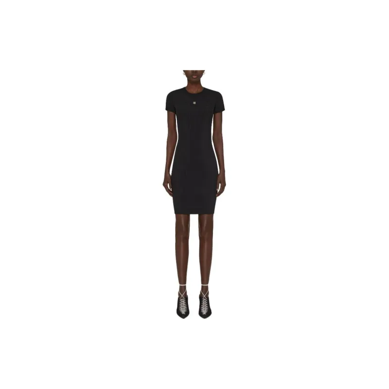 Givenchy 4G Plaque Knitted Dress-2