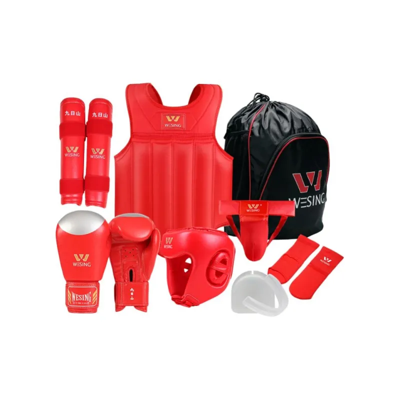 WESING Boxing Protective Gears Leather Unisex-6