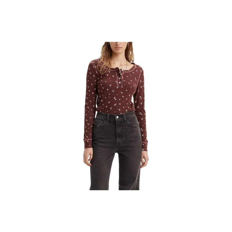 Levis Sweaters Women's Red-1
