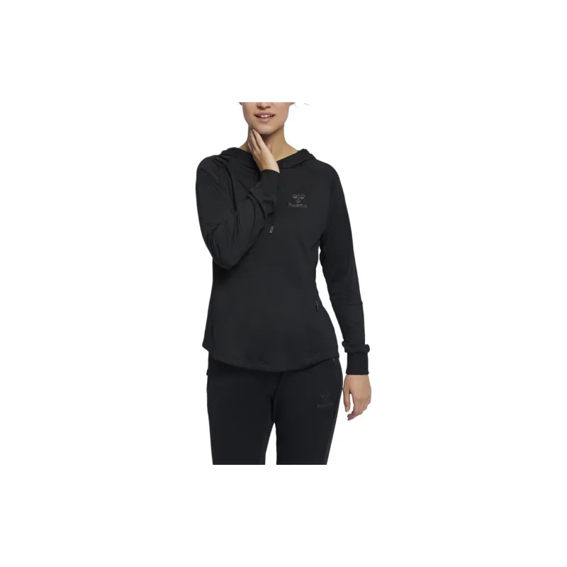 Hummel HMLSELBY HOODIE Sweatshirt Women's Black-3