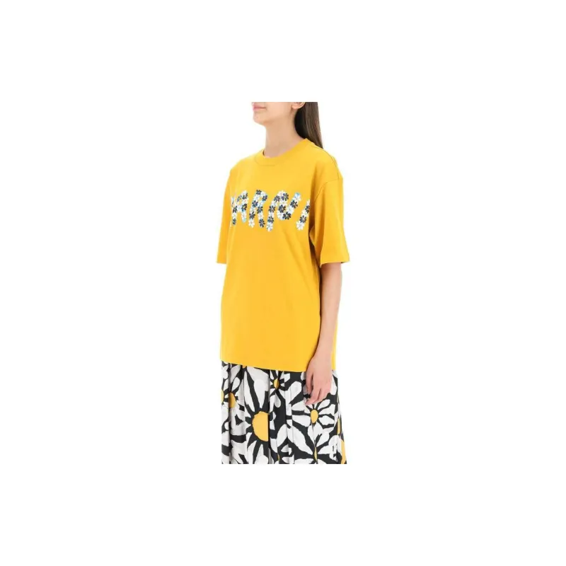 MARNI T Shirts Women's Yellow-3