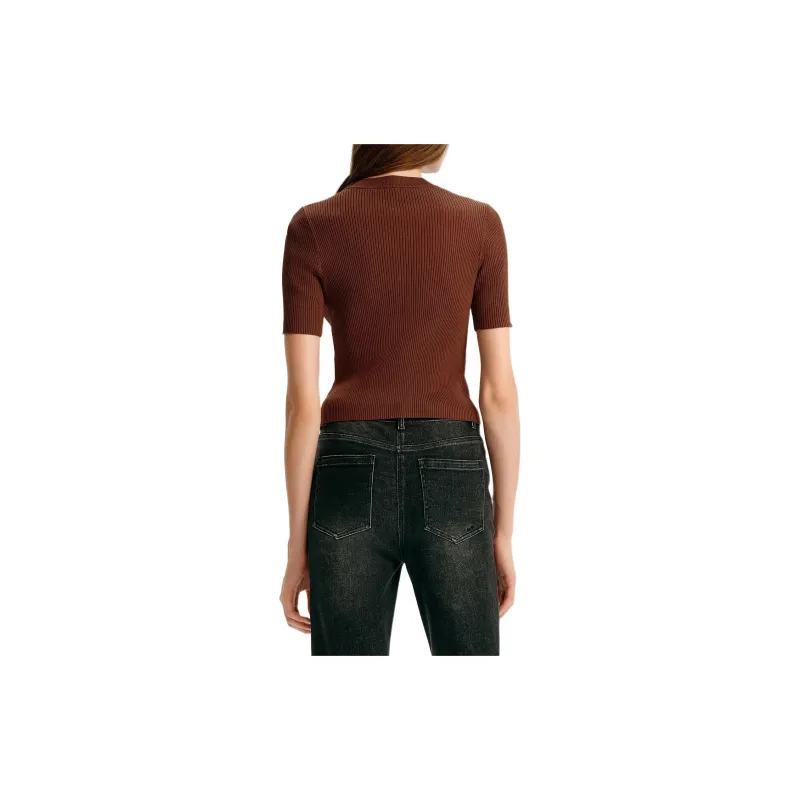 KARL LAGERFELD FW24 Knitwear Women's Coffee-4
