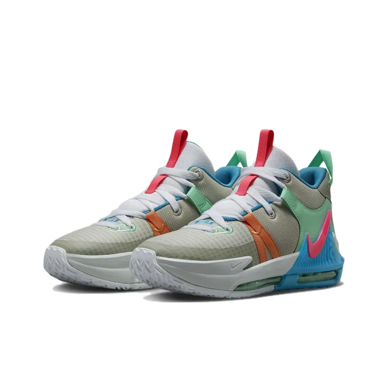 Nike LeBron Witness 7 GS 'Grey Fog Multi Color'-3