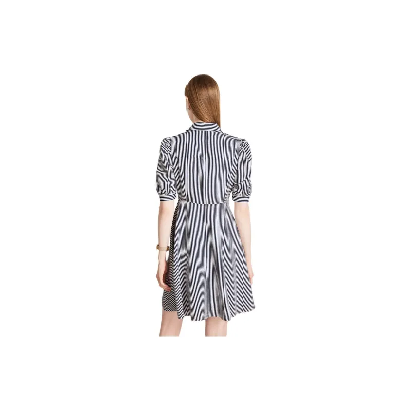 Hush Puppies SS23 Short Sleeved Dresses Women's Blue White-0
