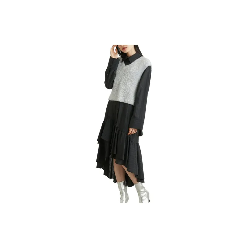 Lily Brown Vests Women's-2