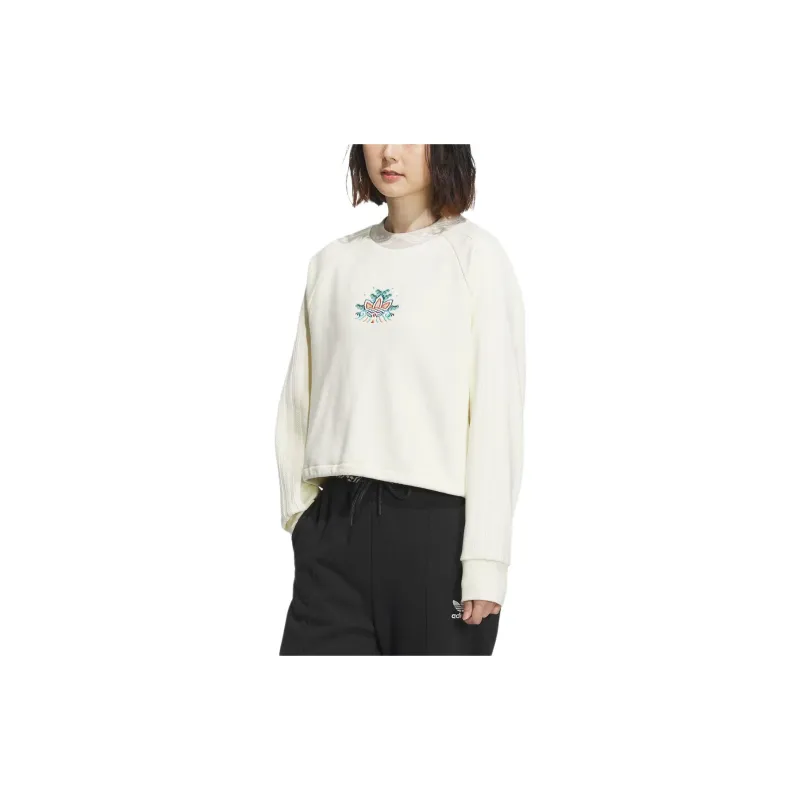 Adidas Originals x FEIFEI RUAN Sweatshirt Women's White-1