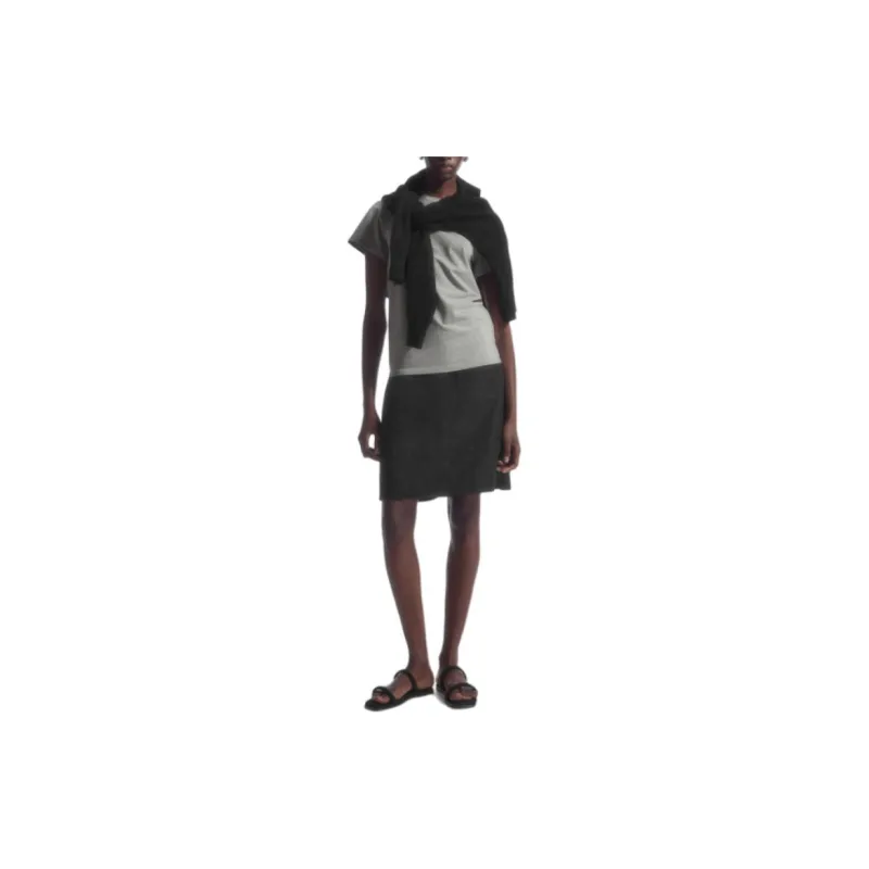 COS T Shirts Women's Gray-1