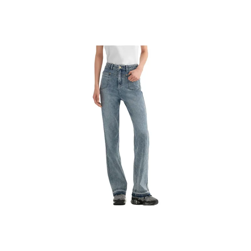 KARL LAGERFELD FW23 Jeans Women's Blue-1
