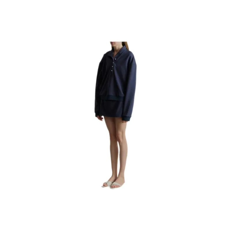 VIKTORIACHAN 24SS Apparel Collection Casual Short Skirts Women's Marine Blue-2