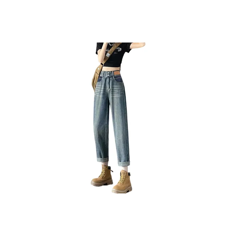 Weixi Jeans Women's Nostalgic Blue-6