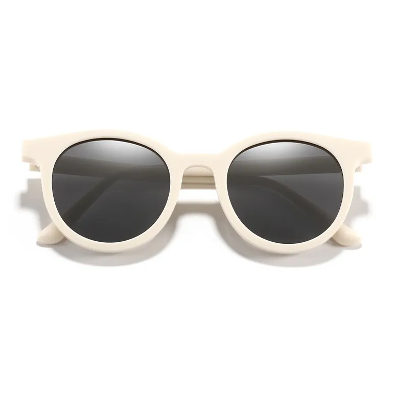 Morakot Plate Frame Round Sunglasses Unisex-2