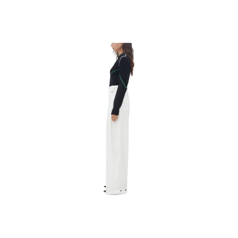 Bottega Veneta High Waist Tapered Fit Trousers-2
