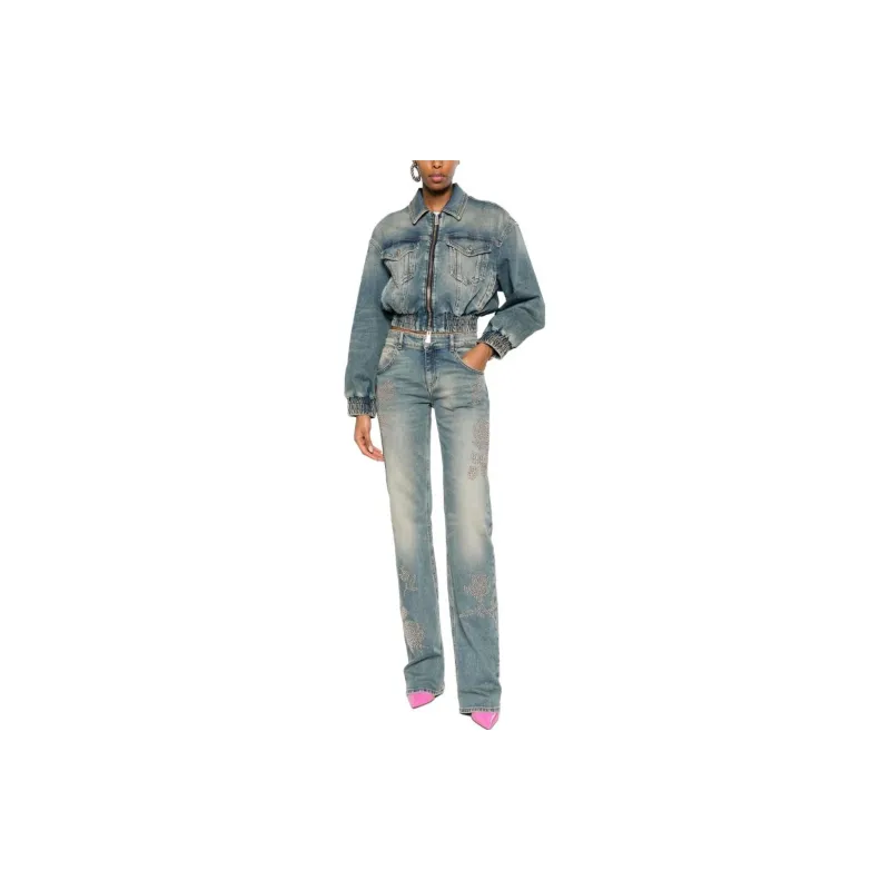 Blumarine Denim Jacket Women's Blue-1