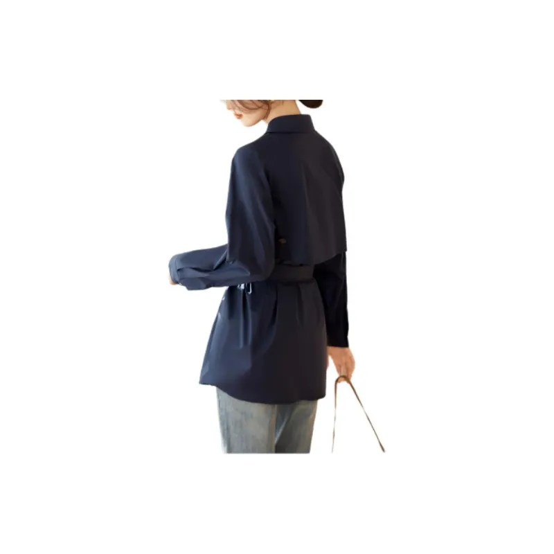 XWI Shirts Women's Navy Blue-2