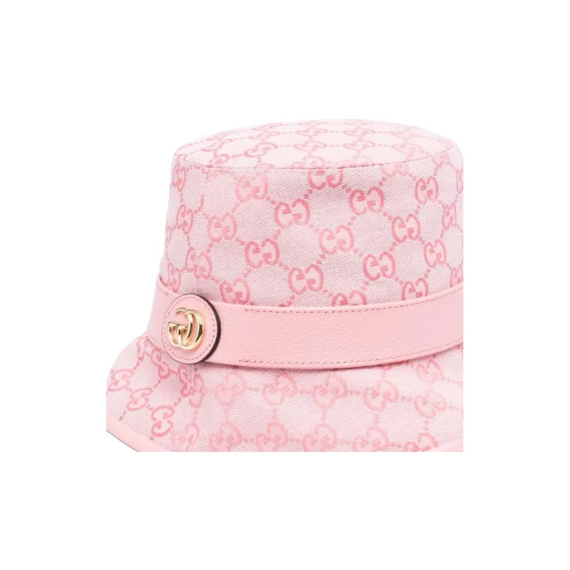 GUCCI GG canvas Bucket Hat-2