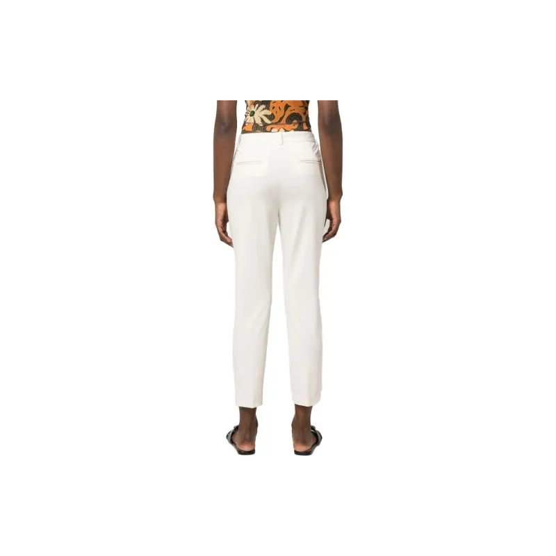 PINKO High-Waist Cropped Bello Pants-2